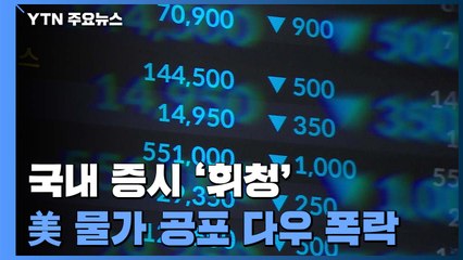 美 다우 급락에 국내 증시도 '휘청' / YTN