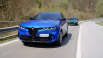 Alfa Romeo Tonale in Green Driving Video