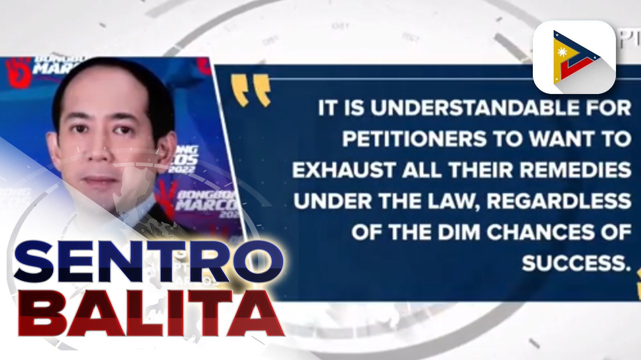 Kampo ni presumptive Pres. Bongbong Marcos, hindi nababahala sa bagong petisyong inihain sa SC