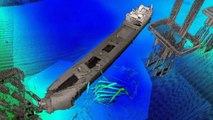 New  3D modelling shows detail of wreck on River Derwent