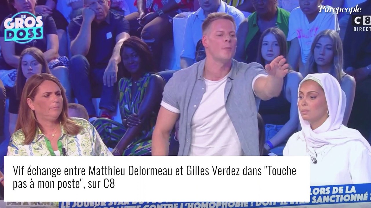 Matthieu Delormeau, furieux, quitte TPMP en direct après un vif échange avec Gilles Verdez