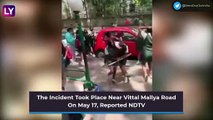 Bengaluru: School Girls Fight It Out In A Street Brawl, Video Goes Viral