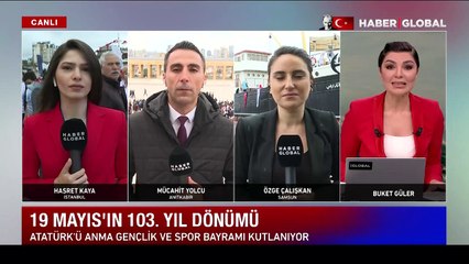 19 Mayıs coşkusu! Milli Mücadele meşalesi 103 yıldır yanıyor