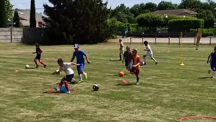 Entraînement école de foot