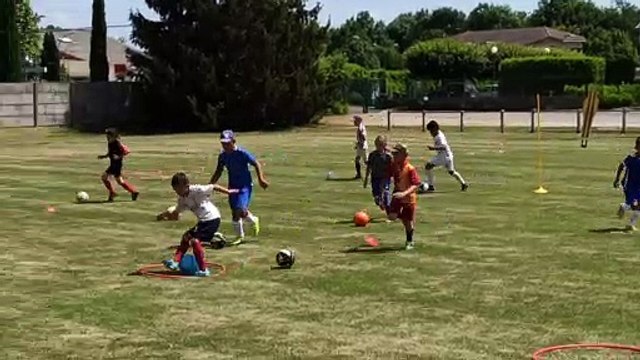 Entraînement école de foot
