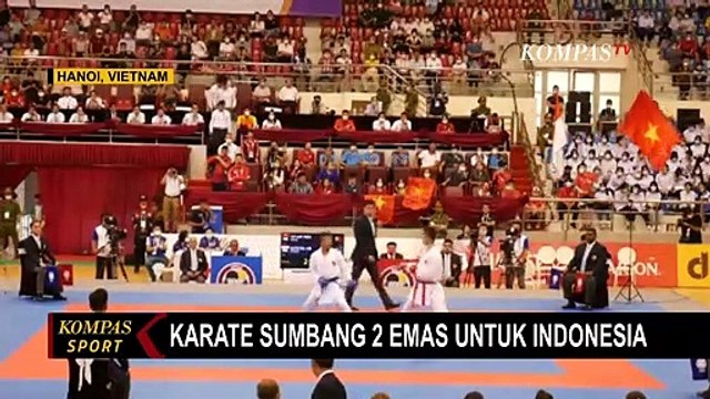 Sea Games: Karate Indonesia Sumbang Dua Medali Emas!