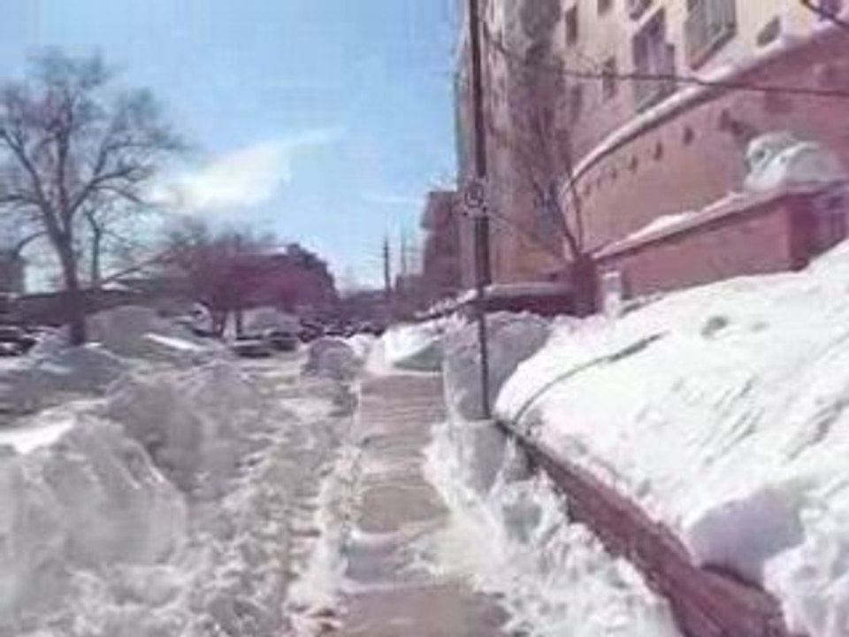 Walking home!