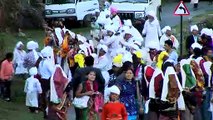 Procession of Kangdali festival on the roads of Pithoragarh