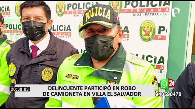 SJM: capturan a alias “Yogui”, integrante de banda criminal dedicada al robo de camionetas Hilux