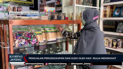 Penjualan Perlengkapan dan Oleh-oleh Haji Mulai Meningkat