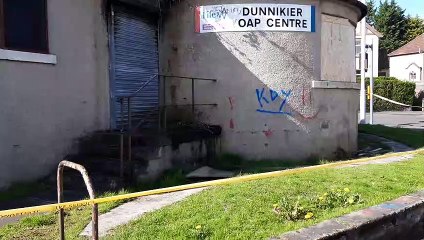 Fire guts Kirkcaldy community centre