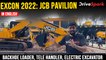 EXCON 2022: JCB | Backhoe Loader, Tele Handler, Wheeler Loader, Electric Excavator & More
