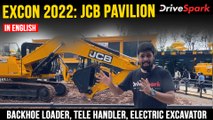 EXCON 2022: JCB | Backhoe Loader, Tele Handler, Wheeler Loader, Electric Excavator & More