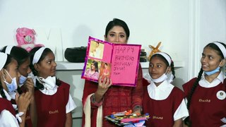Shivangi Joshi Celebrates Her B'day With Khushii NGO Kids, A Kapil Dev Foundation
