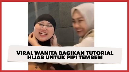 Viral Wanita Bagikan Tutorial Hijab untuk Pipi Tembam, Endingnya Tak Terduga