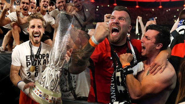 Herz klopft bis zum Hals : So feierten die Fans Frankfurts magische Nacht