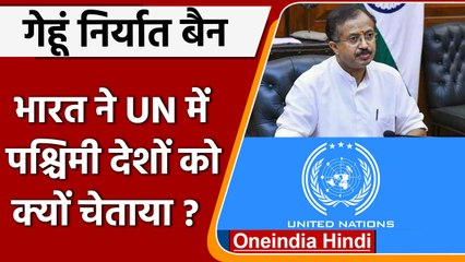 Wheat Export Ban Update: V Muraleedharan ने UN में पश्चिमी देशों को क्यों चेताया ? | वनइंडिया हिंदी