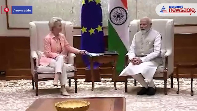 'A lot in common': EU president Ursula von der Leyen meets PM Modi