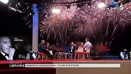 "La grande librairie" de France 5 perturbée par un feu d'artifice