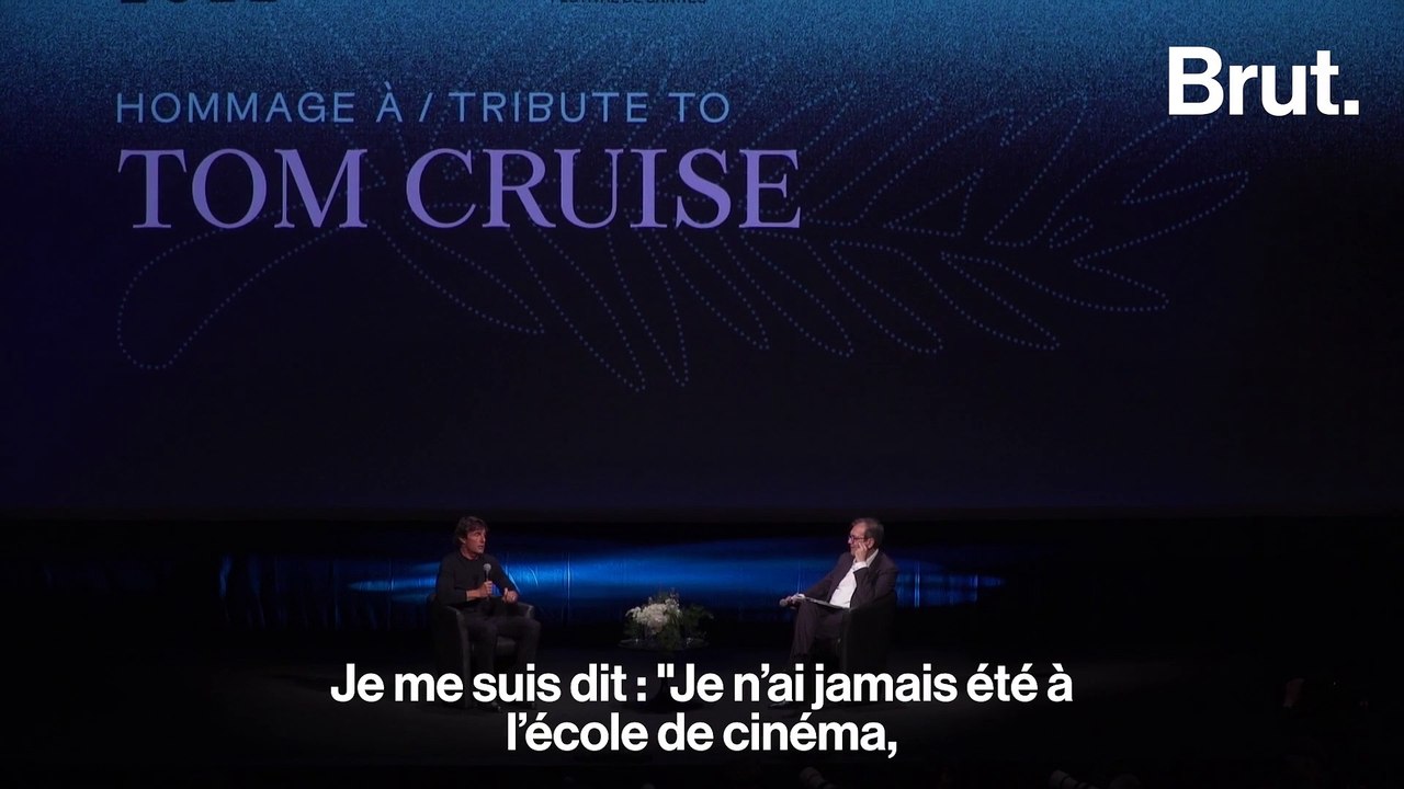 Tom Cruise, la masterclass cinéma