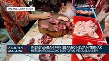 Harga Daging Sapi di Pasaran Menurun, Penjualan Justru Lesu Karena Wabah PMK