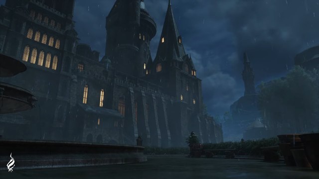 Hogwarts Legacy - Una noche lluviosa de primavera [ASMR] [4K]