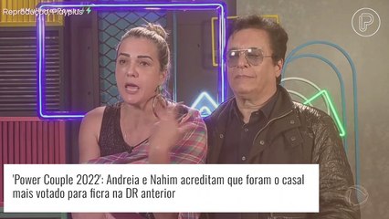 'Power Couple Brasil 6': Andreia 'garante' eliminação de Brenda e Matheus e monta plano. Veja!