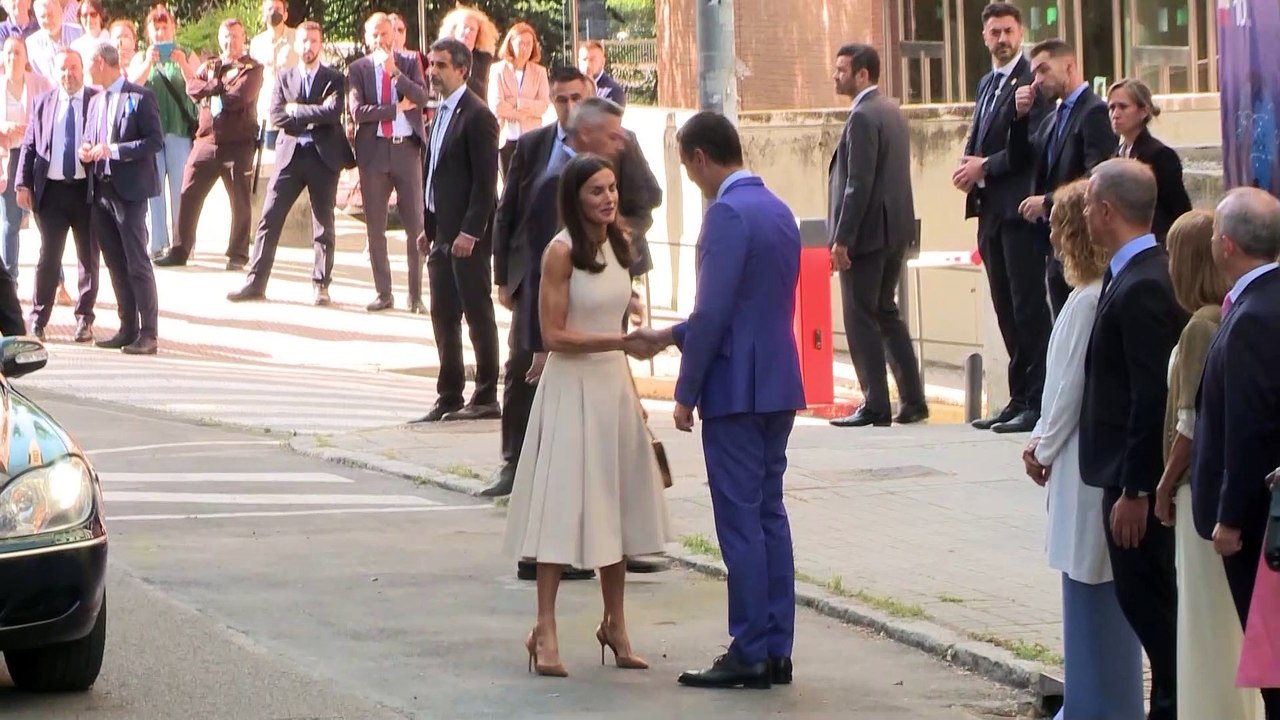 La reina Letizia recupera uno de sus vestidos preferidos de Pedro del Hierro