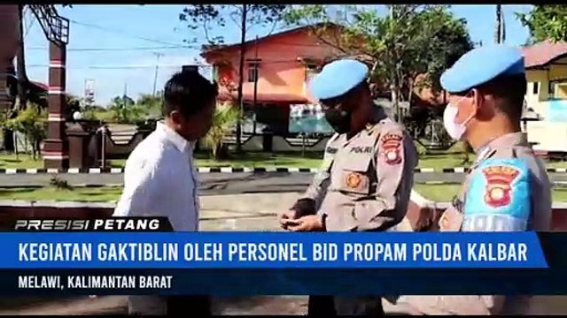 Kunjungi Polres Melawi, Berikut Kegiatan Bid Propam Polda Kalbar