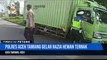 Tim gabungan Polres Aceh Tamiang melakukan melakukan Penyekatan di Perbatasan Aceh- Sumut terhadap ternak yang akan masuk dan keluar dari Aceh