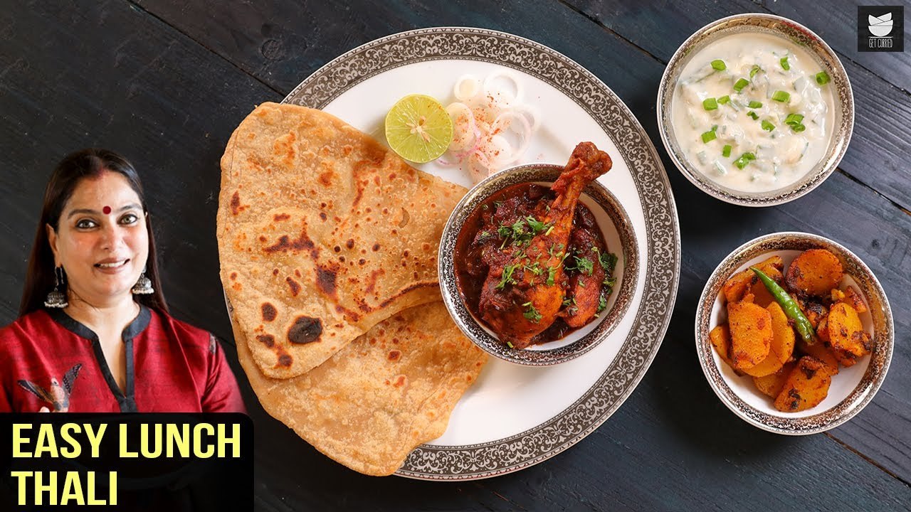 Indian Mini Thali | Easy Lunch Thali | Easy Indian Meal Preps | Smita Deo Recipes