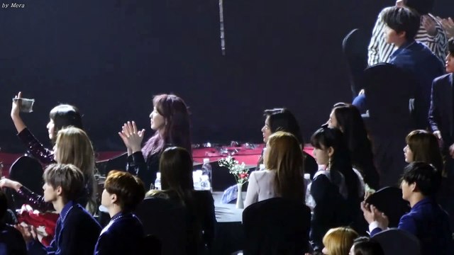 180125 블랙핑크 (BLACKPINK),레드벨벳 (Red Velvet) Fancam (2018 Seoul Music Awards) 03:50