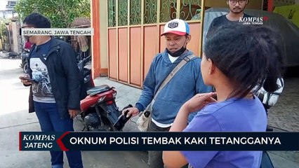 Oknum Polisi Tembak Kaki Tetangganya