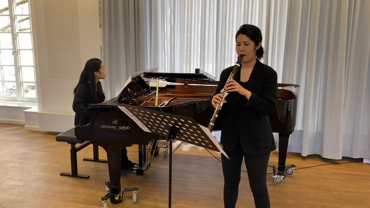 Mayuko Shimakawa Clarinet - Charles-Marie Widor : Introduction and Rondo for Clarinet and Piano
