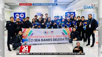 Pinay fencer Samantha Catantan, nagkamit ng ginto sa SEA Games kahit pinulikat ang kamay sa gitna ng laban | 24 Oras