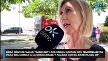 Rosa Díez en Palma: 