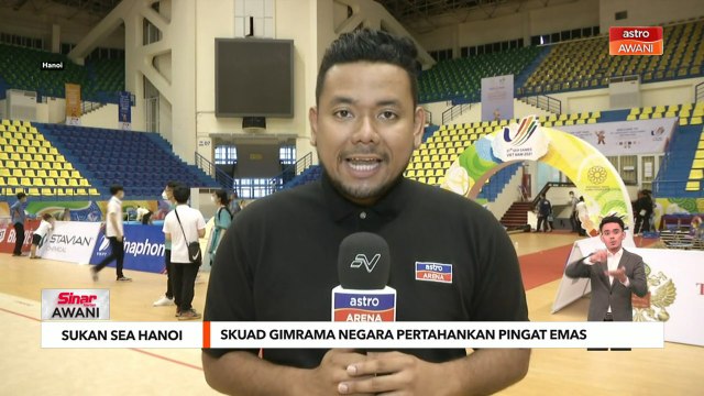 Sukan SEA Hanoi | Skuad gimrama negara pertahankan pingat emas