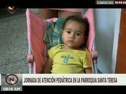 Caracas | Misión Barrio Adentro ejecuta jornada de atención pediátrica en la pqa. Santa Teresa