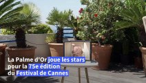 Cannes: pour sa 75e édition, la Palme d'Or décorée de diamants