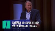 George W. Bush confunde Ucrania con Irak al hablar de 