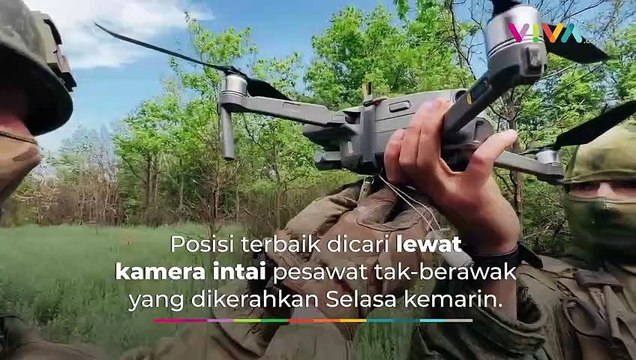 2 Hari Memanas, Granat Udara Rusia Ratakan Area Ukraina