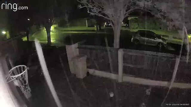 Mysterious lights captured on Ring doorbell camera