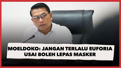Moeldoko Ingatkan Masyarakat Jangan Terlalu Euforia usai Boleh Lepas Masker di Area Terbuka