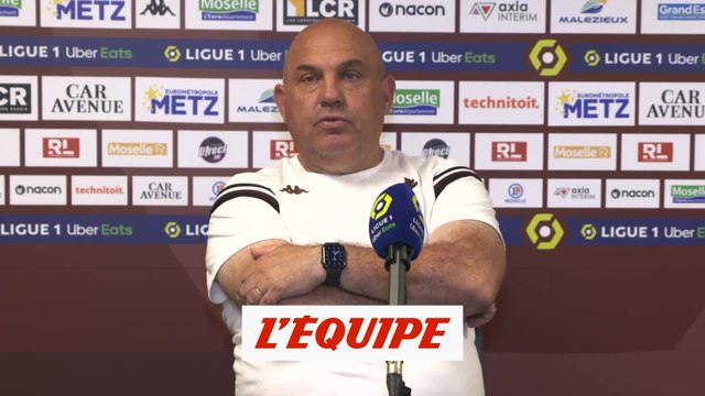 Antonetti fait un point sur l'effectif - Foot - L1 - Metz