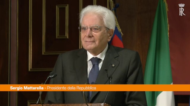 Mattarella agli studenti L'antidoto alla superbia è la cultura