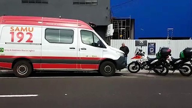 Mulher com dores no peito é socorrida pelo Samu no Bairro Alto Alegre