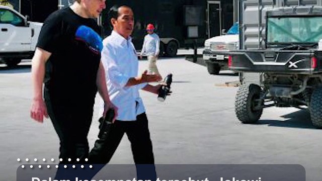Beda Gaya Jokowi dan Menko Luhut Saat Berjumpa Elon Musk, Presiden Lebih Santai