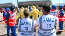 Exercice Domino : la gare de Fos-Coussoul envahie de secours