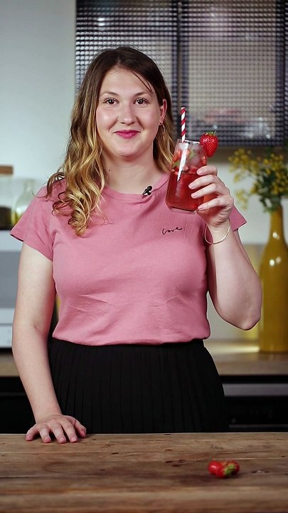 CUISINE ACTUELLE - Mojito aux fraises