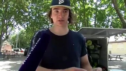 Interview maritima: Colin Hermitant champion de windfoil au Nautic Club Miramas